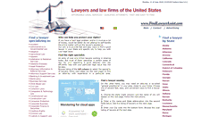 Desktop Screenshot of findlawyerassist.com